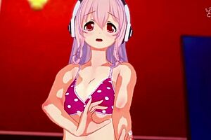 Super Sonico Models Horny Hentai