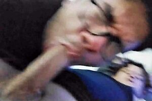 COLOMBIAN AND MEXICAN GUYS SHARE INTENSE BAREBACK BLOWJOB UP CLOSE