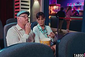 Teen Couple Fucking In Movie Theatre!