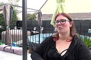 My first double penetration with Gwen felt insane!