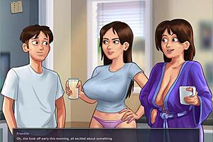 Playing Summertime Saga 200 Homemade Game