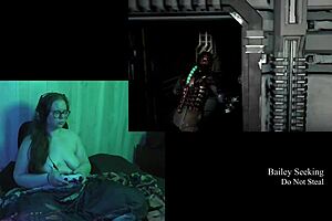 I play naked deadspace with big tits brunette long hair