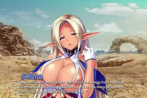 Detailed Scene Of Monster Girl Getting Creampied In Harem