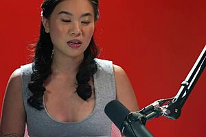 up close with kimmy kimm's intense hitachi orgasm