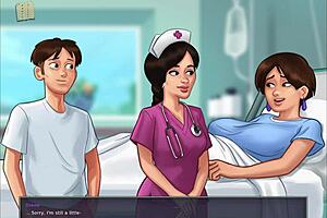 Playing Summertime Saga 200 Homemade Game