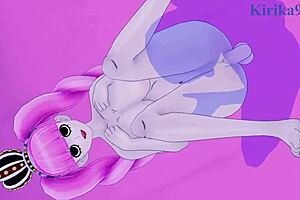 perona and rebecca are getting intense in this one piece hentai scene 😍