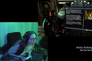 I play naked deadspace with big tits brunette long hair