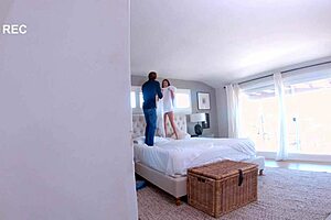 i became his personal cum dump to save my job, ridin his big cock in doggystyle.