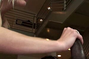 Black monster cock pounds big ass hard!