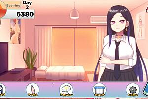 Seductive Runaway Girl in Game with Megu