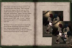 Exploring dungeon area in night scenes