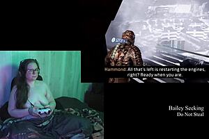 I play naked deadspace with big tits brunette long hair