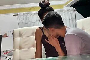 While waiting for friend in park, I fucked boyfriend hard with anal