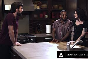 want to join our interracial bisexual threesome with the married friend?