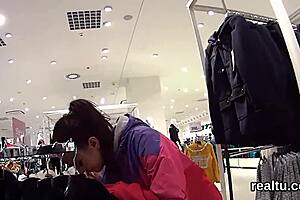 i seduced attractive czech kitten in shopping centre and shagged in pov
