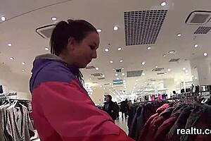 i seduced attractive czech kitten in shopping centre and shagged in pov