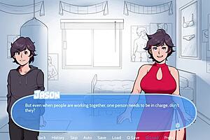 What a slutty puppy in the snow!