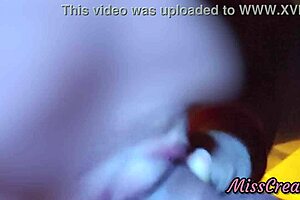 Oh No, Teen Fingers Pussy in Sauna and Gets Caught!