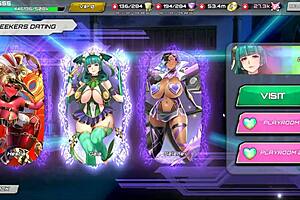 sf girls voiced hentai game ep 4 cream the maid while she squirts