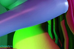 Payback Time! Pixelated Perry Gets Monster Cock Revenge With Big Tits Futanari in 3D Action. My Bad!