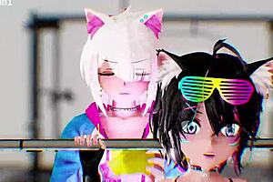 Futa With Big Tits In Gym