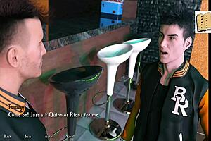 Blonde Chick Route In Hentai Game