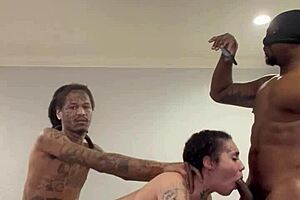 they ran a train on me with big black cocks, masked and tattooed