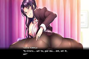 In hypnotic school game, monster unleashes secret desires in anime hentai sex scenes