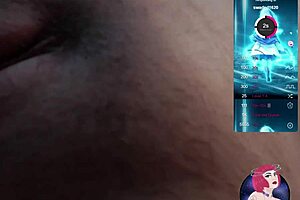 Girl with hard nipples moans loudly while playing and showing her sexy body