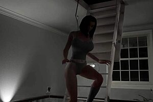 Silicone lust Thursday with big ass and monster cock play