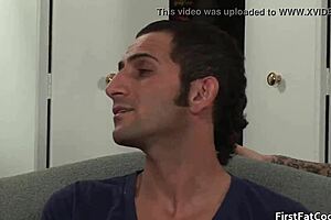 Hot gay threesome action gay porn