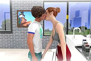 In Karthik's DREAM, he FUCKS Riley with BLOWJOB and FOOTJOB.