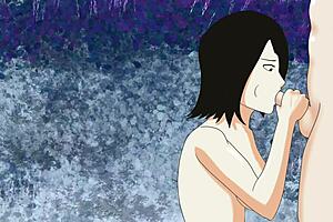 Mikasa Giving Head And Getting Nailed In The Cave - Aot