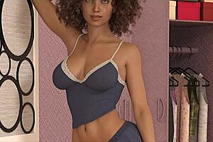 Gina Feels Intense Ecstasy As Her Big City Foot Massage Turns Into Passionate Touching Of Her Tits And Ass