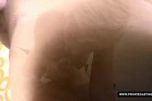 Teenie Eve Smile sucking and fucking in POV.