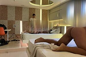 Latina wife shared in threesome with old subscriber