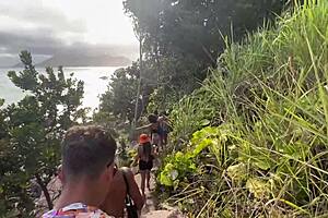 made a wild mess at the nudist beach with my hot friends while everyone watched 😜