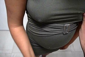 her husband don’t touch her cuz she pregnant, so she gotta find dick elsewhere, damn