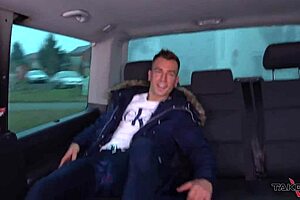 czech babe drilled hard in backseat, then ditched!