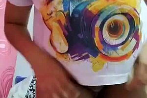 The madam invites you to admire her latina beauty and natural petite figure