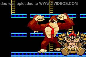 Hey, How Wild Does Bowser Smash Mario in This Cartoon?