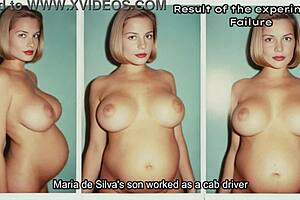 TDB-34 Experiment Targets Pregnating Elite Women with Big Tits in Blonde-Ebony Interracial Creampie