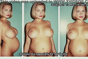 TDB-34 Experiment Targets Pregnating Elite Women with Big Tits in Blonde-Ebony Interracial Creampie