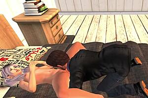 Theresa Experiences First Time Anal Sex With Assfucking And Cumshot