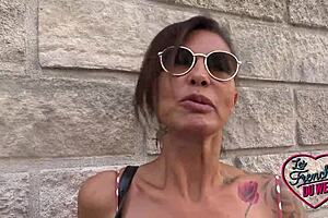 Bold Charlotte, 40-year-old barmaid slut, enjoys intense sex with big tits and assfucking.