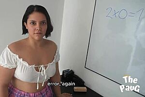 Hey, teaching my teen 18+ student some delicious fucking moves 😏