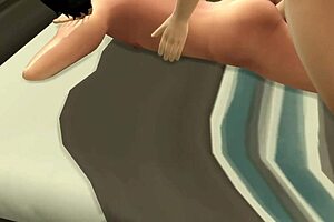 3D Anime Friend Fucking Adventure In Hentai Game.