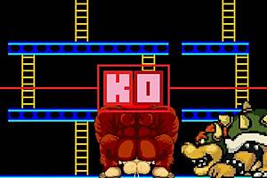 Hey, How Wild Does Bowser Smash Mario in This Cartoon?