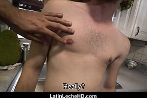 Straight latino boy fucks gay stranger
