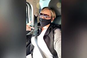 young wife after club night rides friend's big cock, moaning and showing her big ass